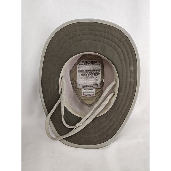 Tilley Endurables Mesh Hat TM10 Size 7 3/4 Cotton Duck Mesh Breathable Safari - Picture 5 of 11